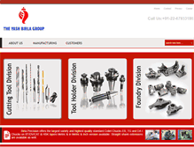 Tablet Screenshot of birlaprecision.org